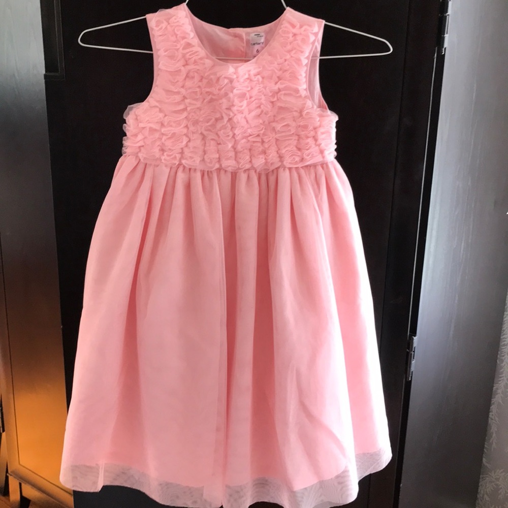 Carters formal pink dress